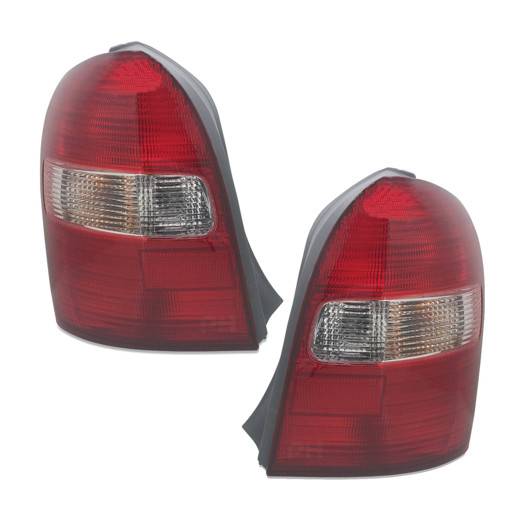Tail Lights PAIR fits Mazda 323 BJ Astina 5 Door Hatch 1998 - 2002