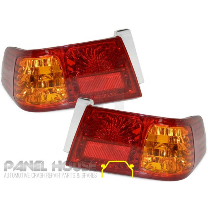 Tail Light PAIR Fits Toyota Camry 20 Series Sedan 2000 - 2002