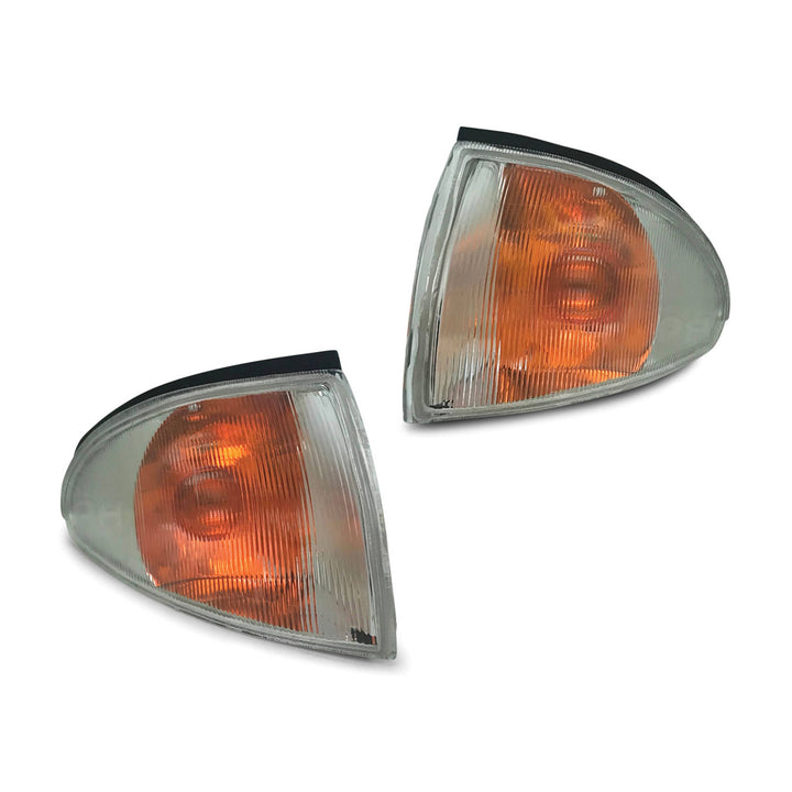 Corner Indicator Lights PAIR Chrome Fits Proton Jumbuck 2003 - 2010