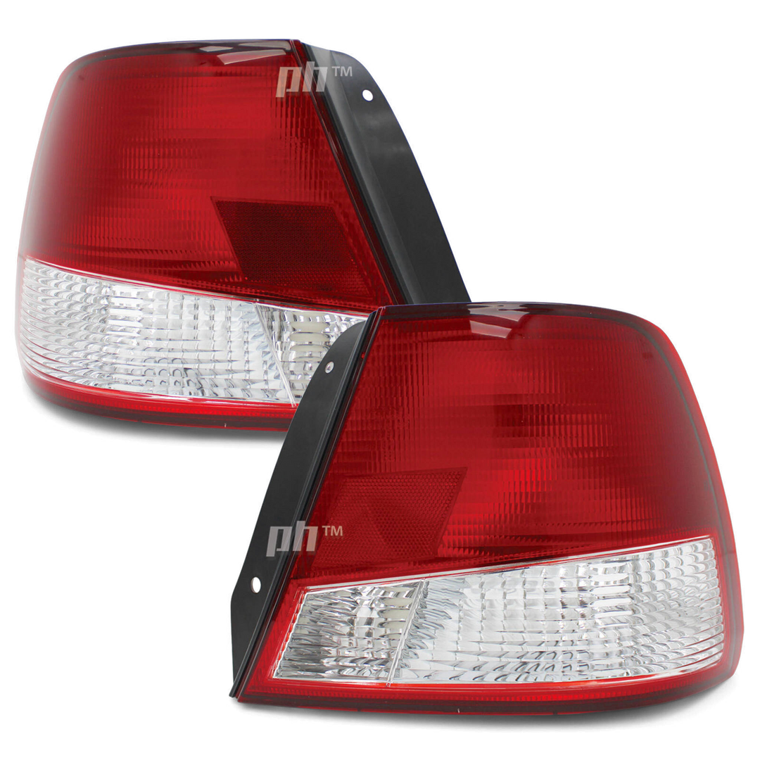 Tail Lights PAIR Fits Hyundai Accent Hatch 2000 - 2002