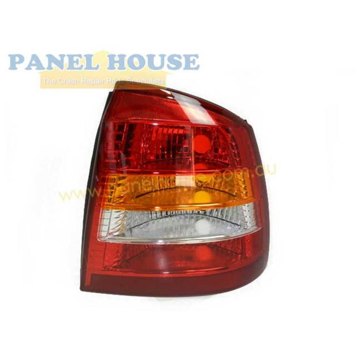 Tail Lights PAIR Clear Fits Holden Astra TS Hatch 1998 - 2004