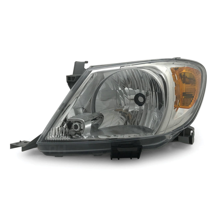 Headlights PAIR Amber Fits Toyota Hilux N70 2005 - 2008