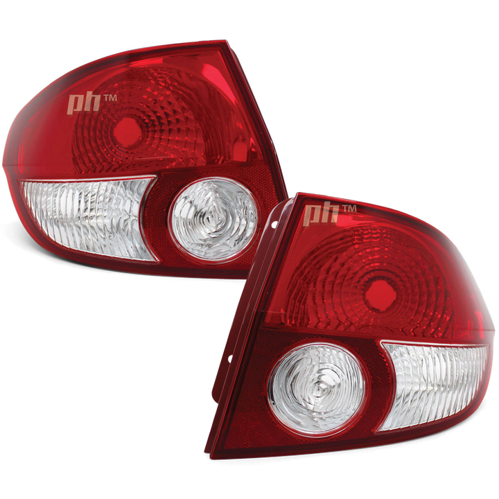 Tail Lights PAIR fits Hyundai Getz 2002 - 2005