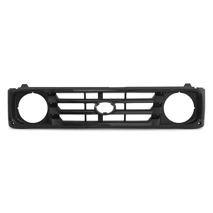 Grill + Corner Lights SET Black Fits Toyota Landcruiser 78 79 Series 1999-2007