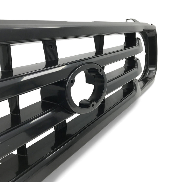 Grill + Corner Lights SET Black Fits Toyota Landcruiser 78 79 Series 1999-2007