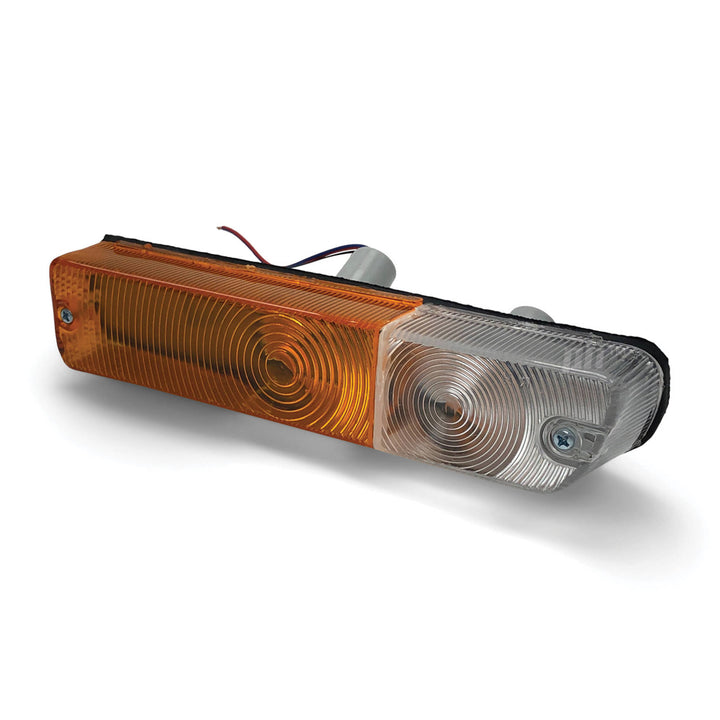 Front Apron Indicator Park Lights PAIR Fits Datsun 1200 Ute Sedan 1978 - 1985