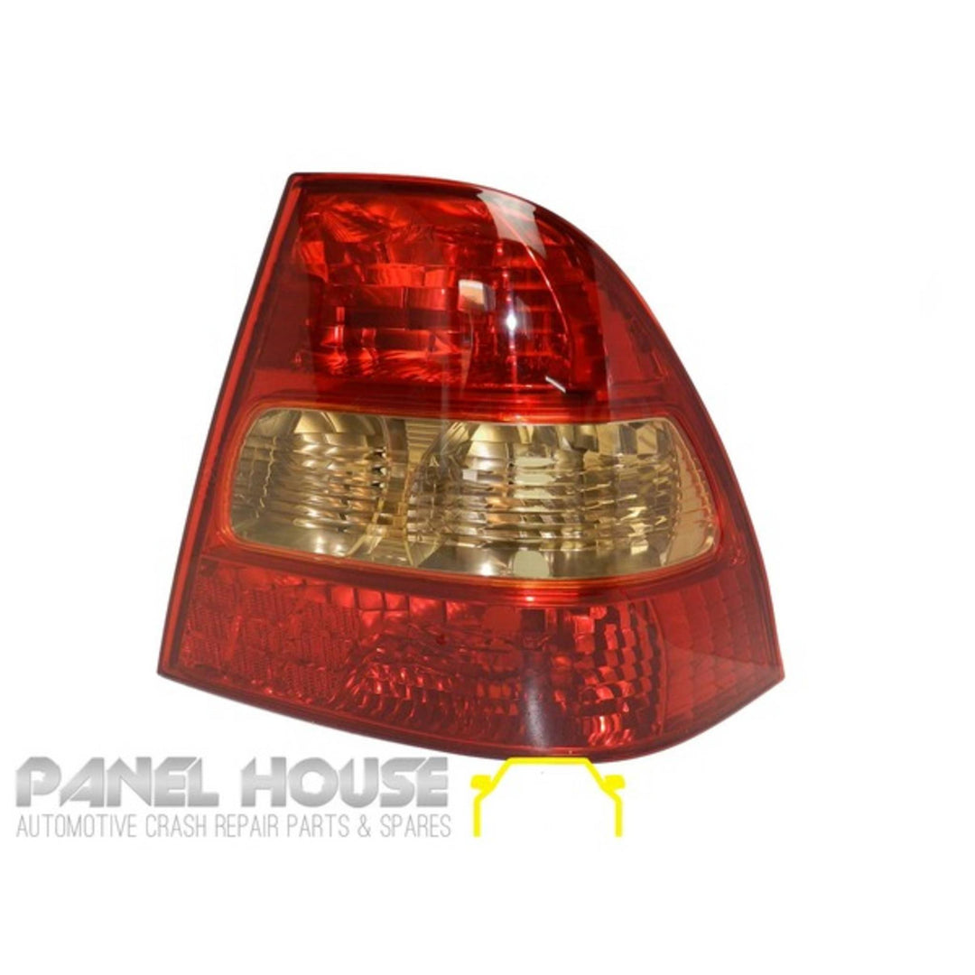 Tail Lights PAIR Fits Toyota Corolla ZZE122 Sedan 2000 - 2004