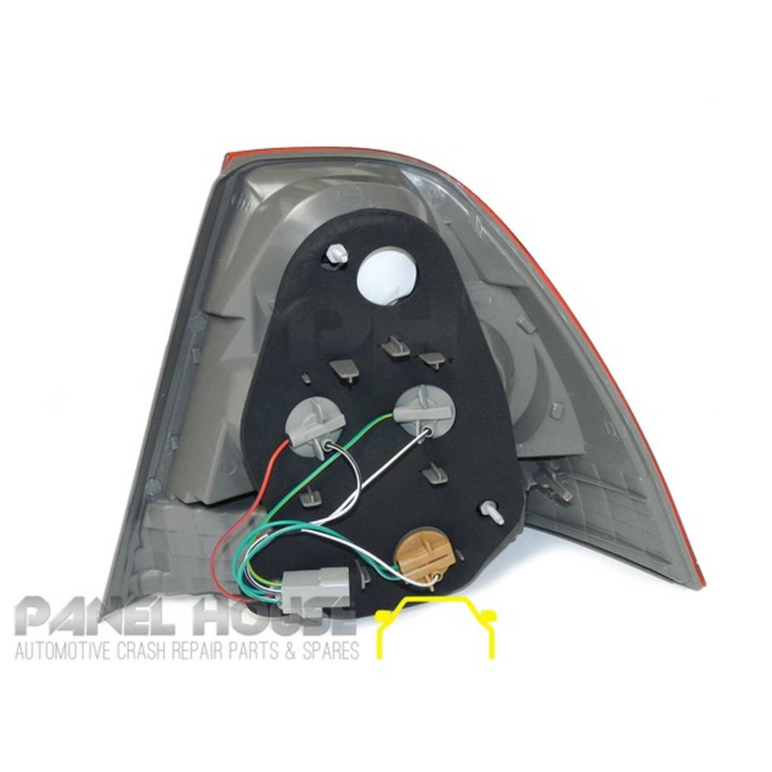 Tail Lights PAIR Fits Toyota Corolla ZZE122 Sedan 2004 - 2007