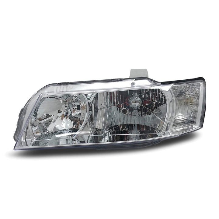 Headlights Chrome PAIR fits Holden Commodore VZ Executive 2004 - 2006