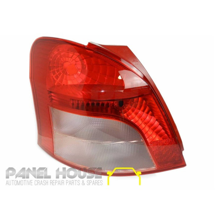 Tail Lights PAIR Fits Toyota Yaris Hatch 2005 - 2008