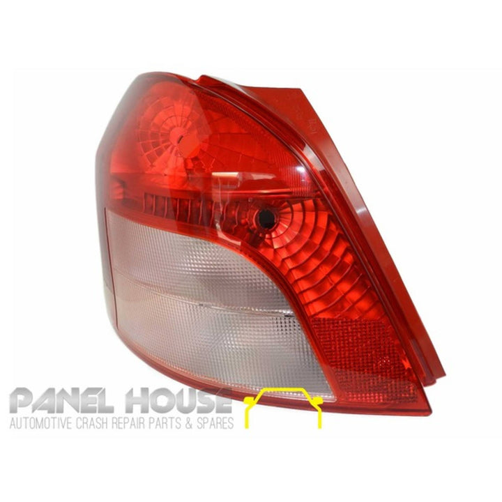 Tail Lights PAIR Fits Toyota Yaris Hatch 2005 - 2008