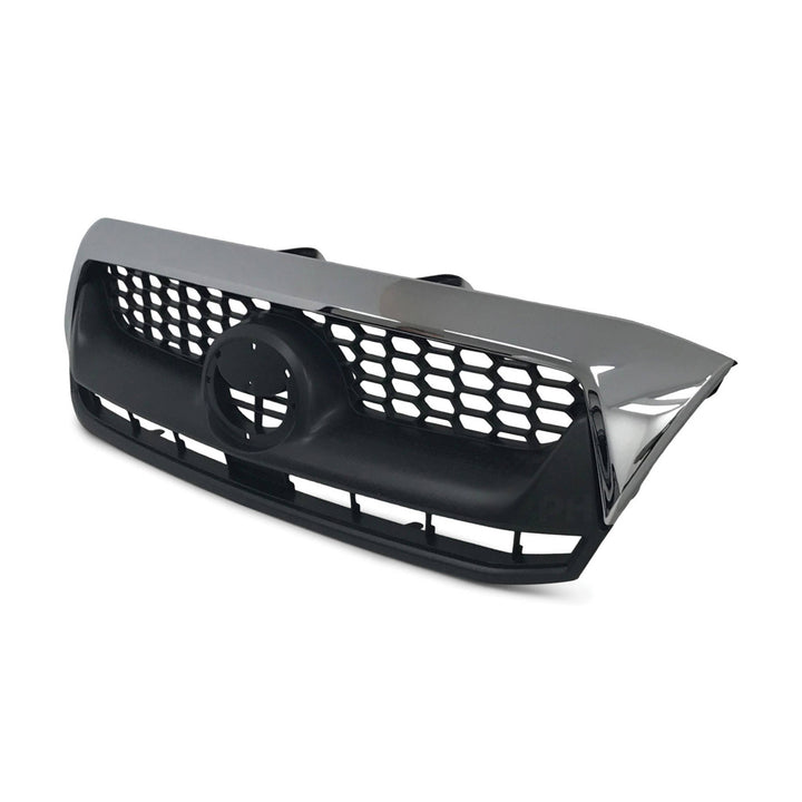 Grill Chrome & Grey Fits Toyota Hilux N70 SR5 2008 - 2011