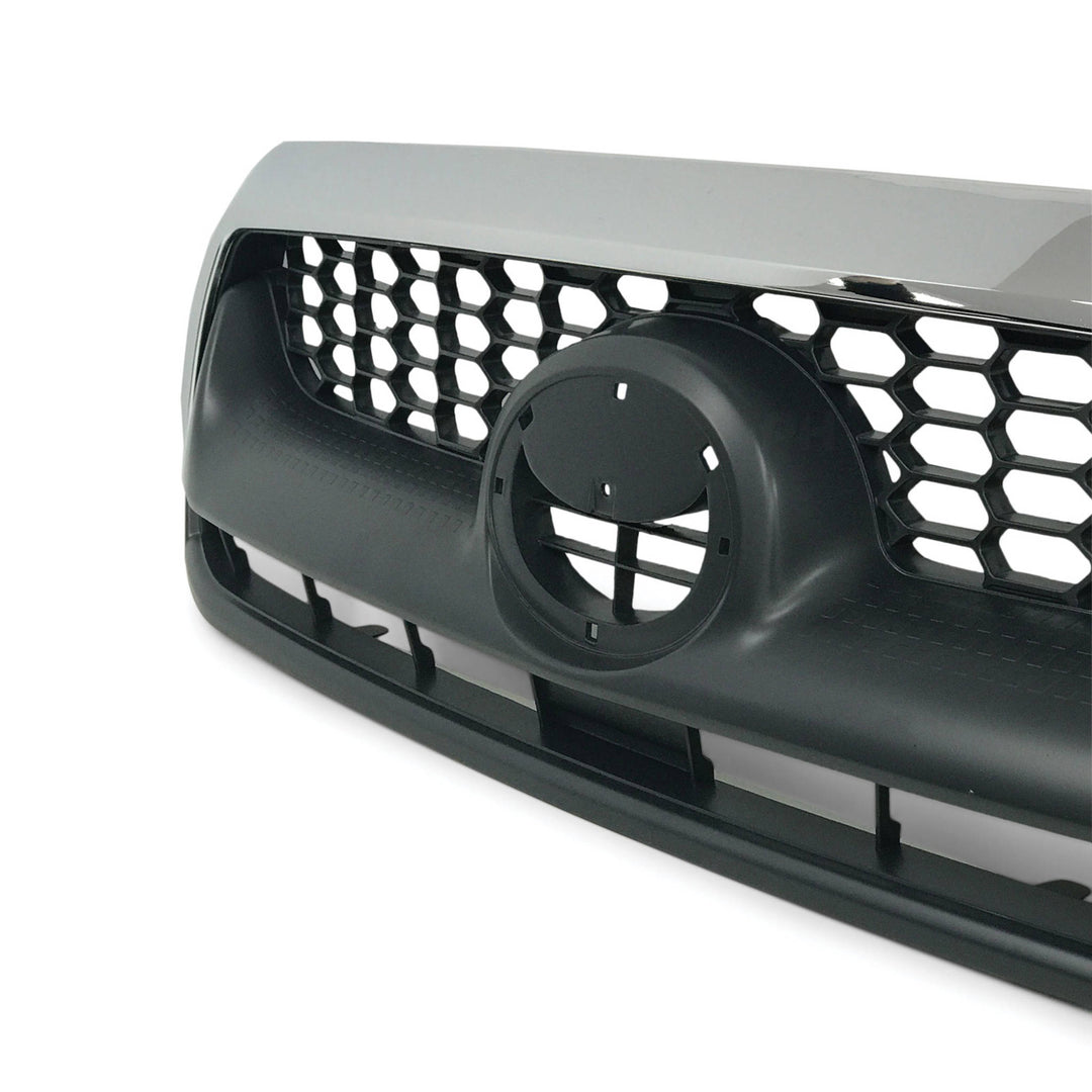 Grill Chrome & Grey Fits Toyota Hilux N70 SR5 2008 - 2011