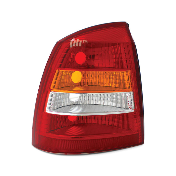 Tail Lights PAIR Clear fits Holden Astra TS Sedan & Convertible 1998 - 2004