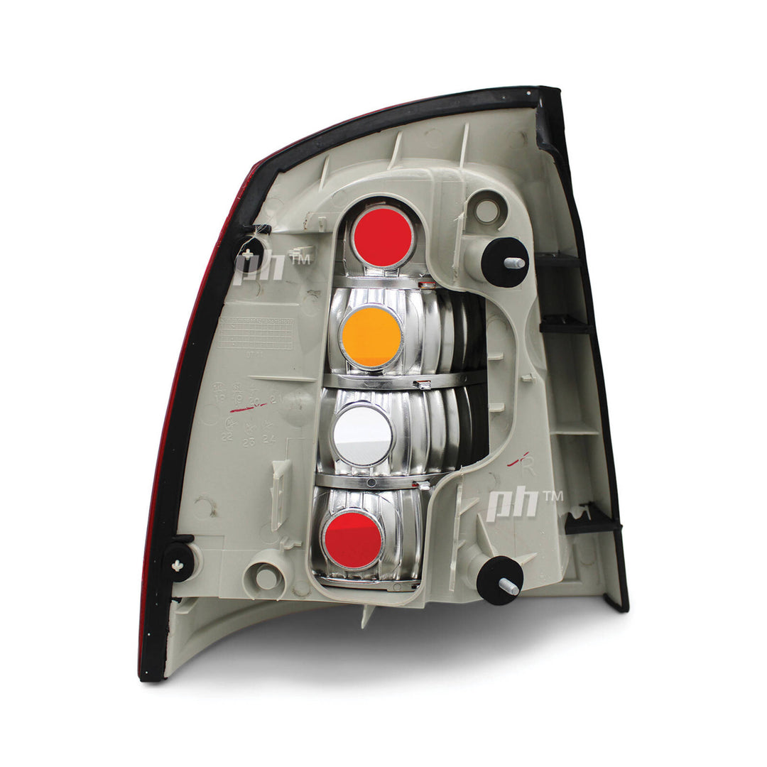 Tail Lights PAIR Clear fits Holden Astra TS Sedan & Convertible 1998 - 2004