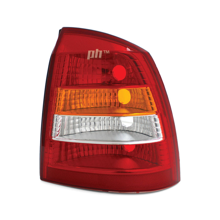 Tail Lights PAIR Clear fits Holden Astra TS Sedan & Convertible 1998 - 2004
