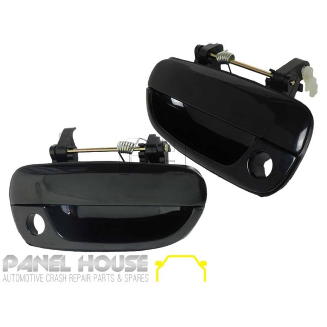 Outer Door Handles PAIR Front Fits Hyundai Accent 2000 - 2006