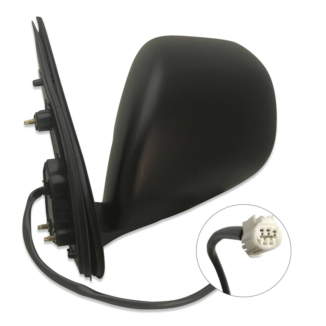 Door Mirrors PAIR Black Electric Fits Toyota Hiace LWB SLWB Commuter 2005-2013