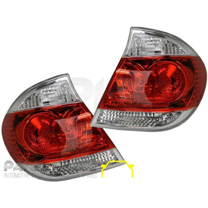 Tail Lights PAIR Fits Toyota Camry 36 Series 2004 - 2006
