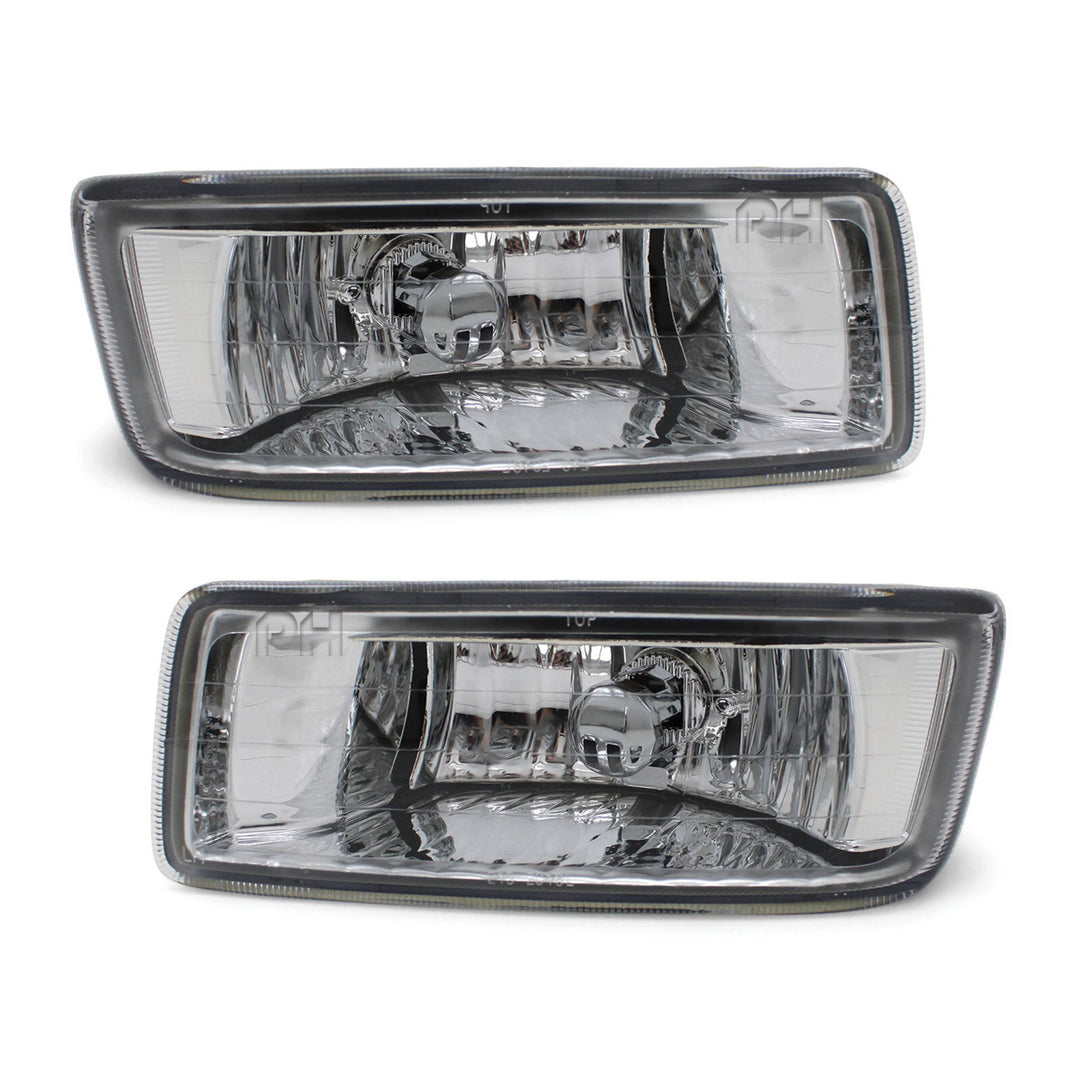 Fog Lights In Bumper PAIR fits Holden Rodeo RA 2003 - 2006