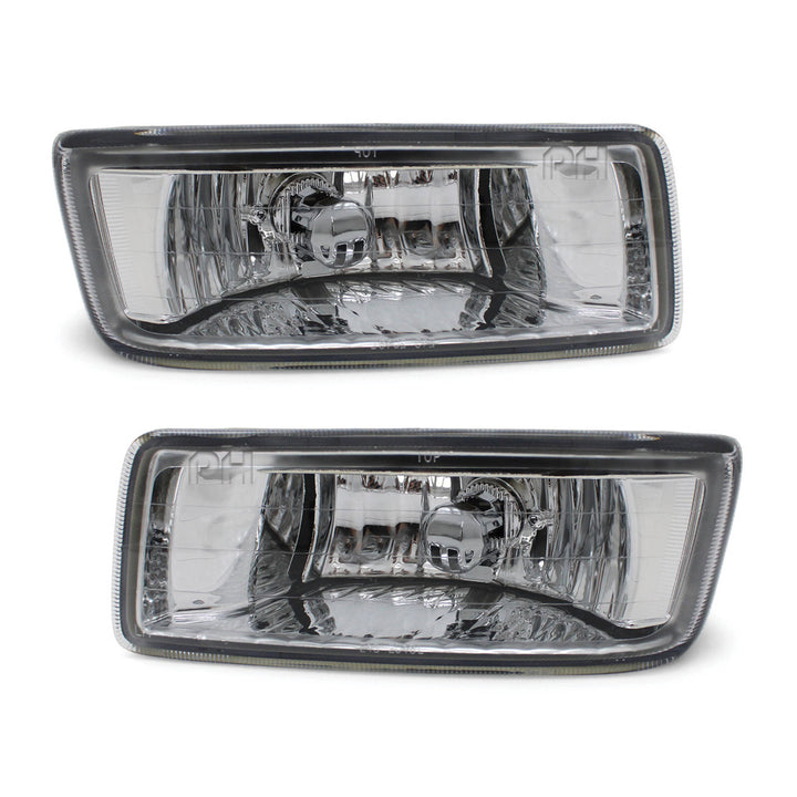 Fog Lights In Bumper PAIR fits Holden Rodeo RA 2003 - 2006