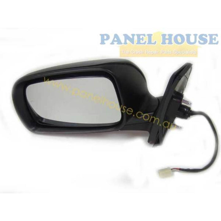 Door Mirrors PAIR Black Electric with Covers Fits Toyota Corolla ZZE 2004-2007