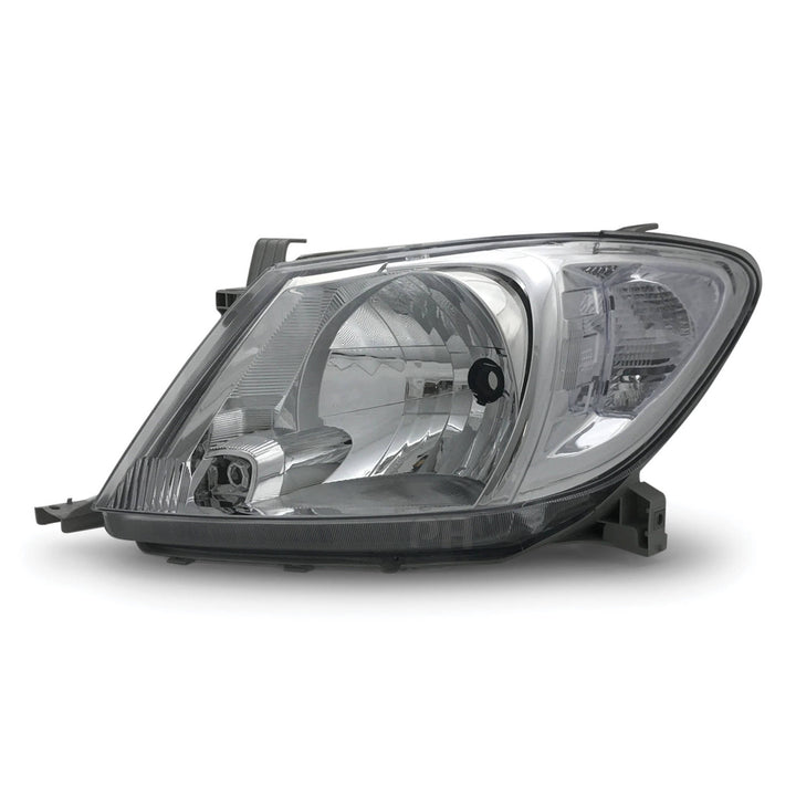 Headlights PAIR Clear Fits Toyota Hilux N70 2008 - 2011
