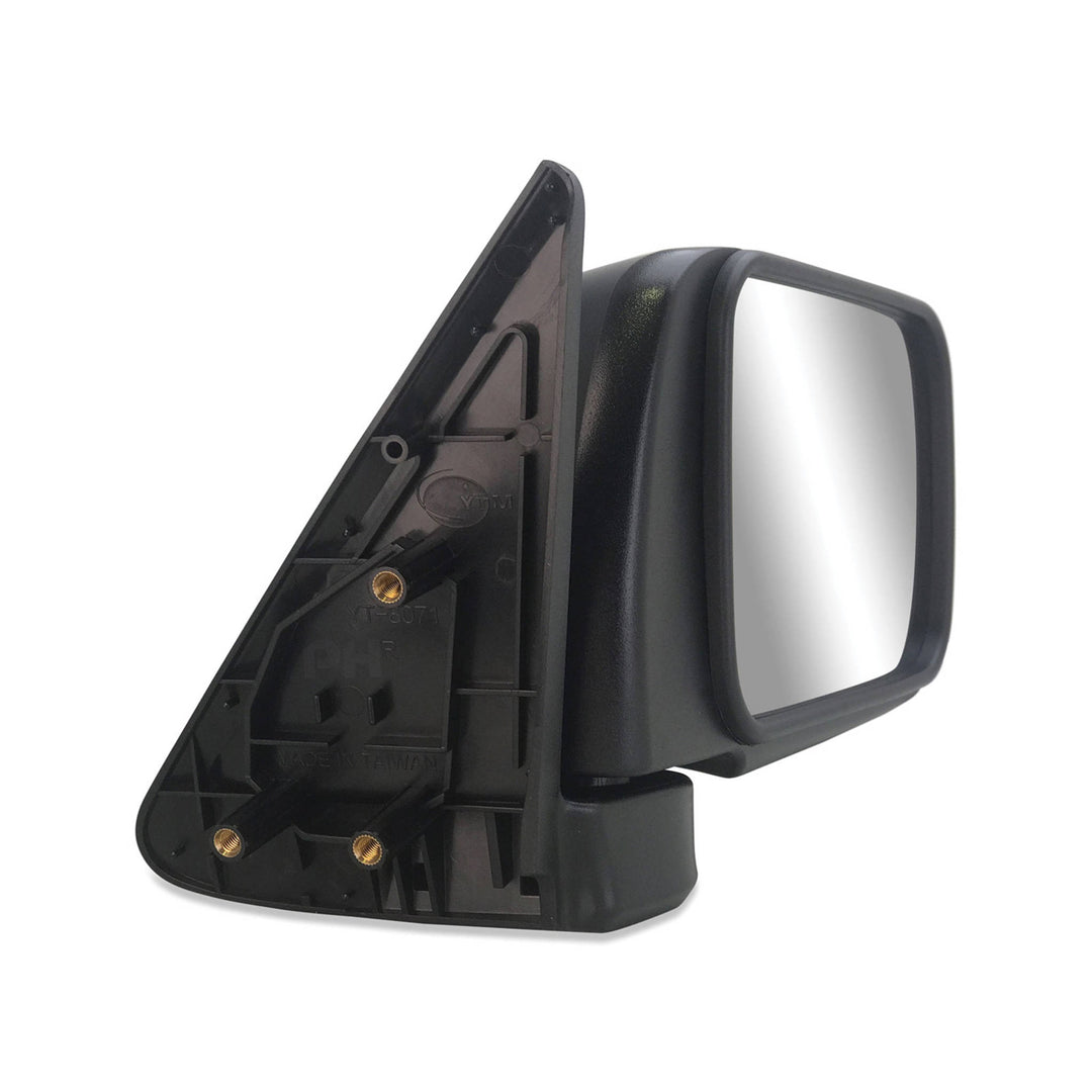 Black Manual Door Mirror RIGHT fits Nissan GU Patrol Wagon 97 - 04
