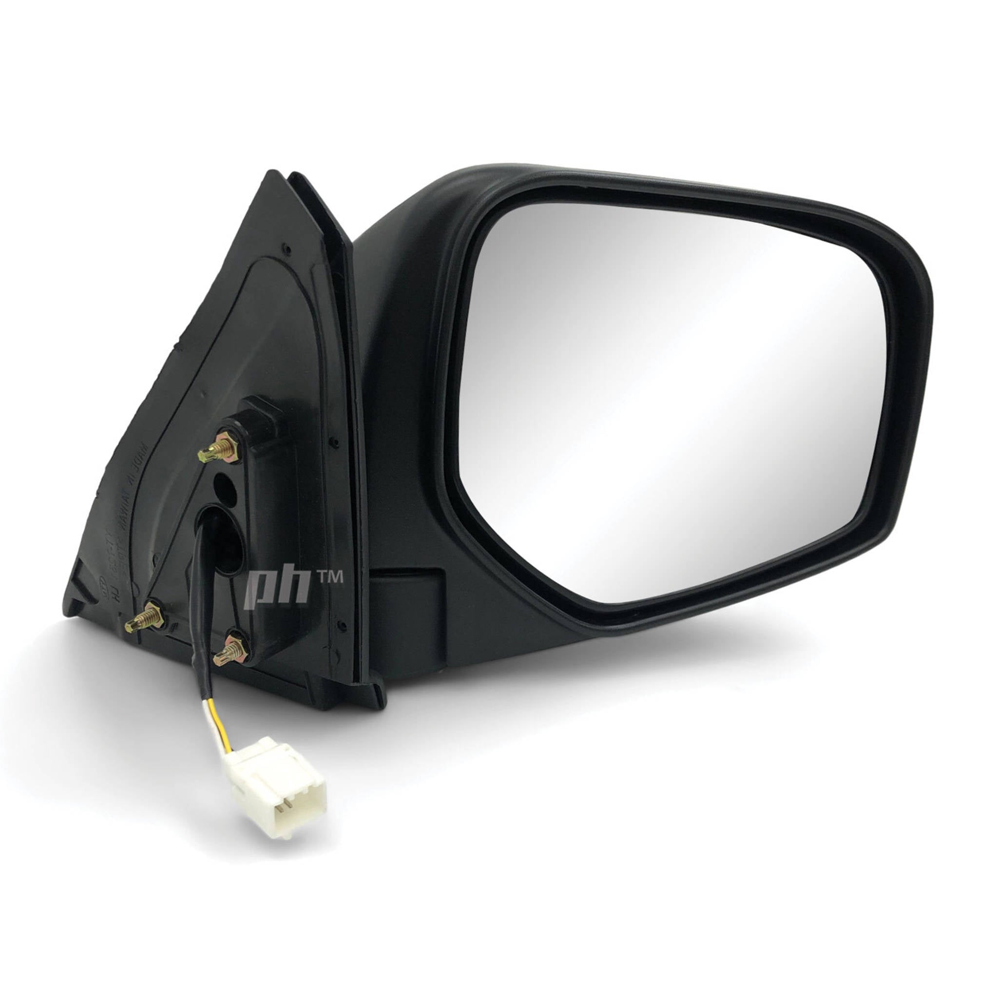 Door Mirror RIGHT Black Electric fits Mitsubishi Triton ML MN 2006