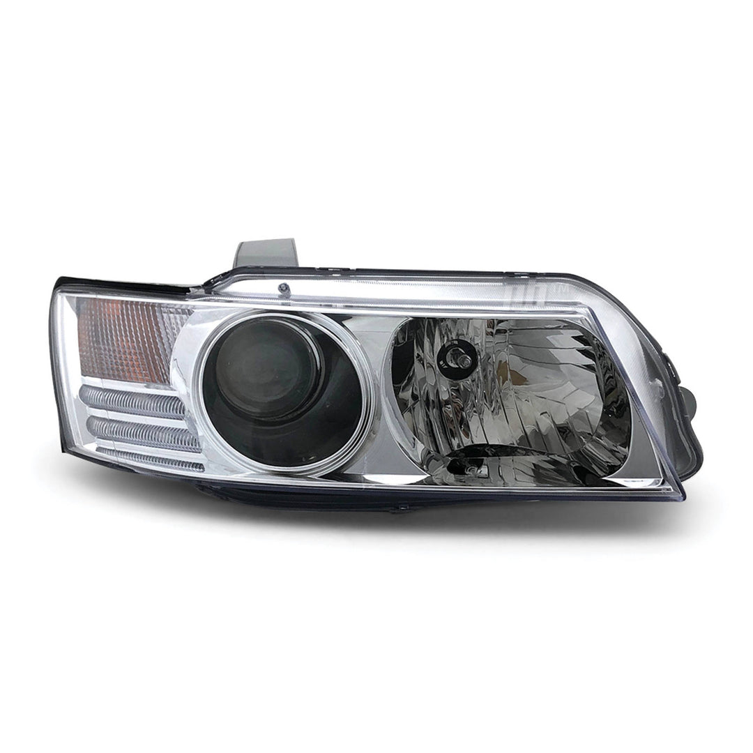 Headlights Chrome Projector PAIR fits Holden Commodore VZ Berlina 2004 - 2006