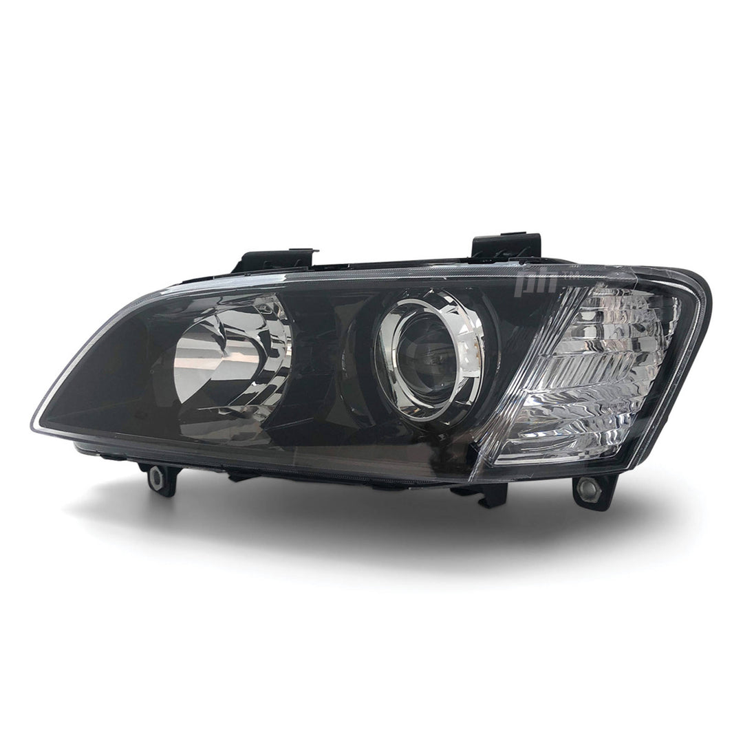 Headlight Projector Black LEFT fits Holden Commodore VE SSV HSV Calais 2006 - 2010