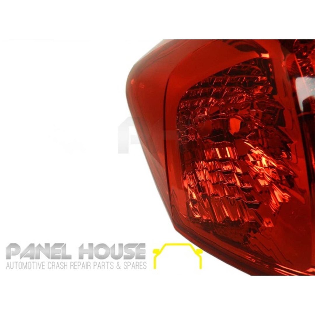 Tail Lights PAIR Fits Toyota Corolla ZRE152 Hatch 2007 - 2009