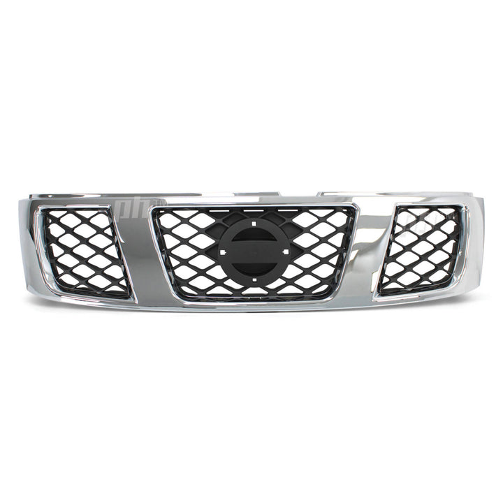 Grill Chrome & Black fits Nissan Patrol GU Series 4 Wagon 09/2004 -