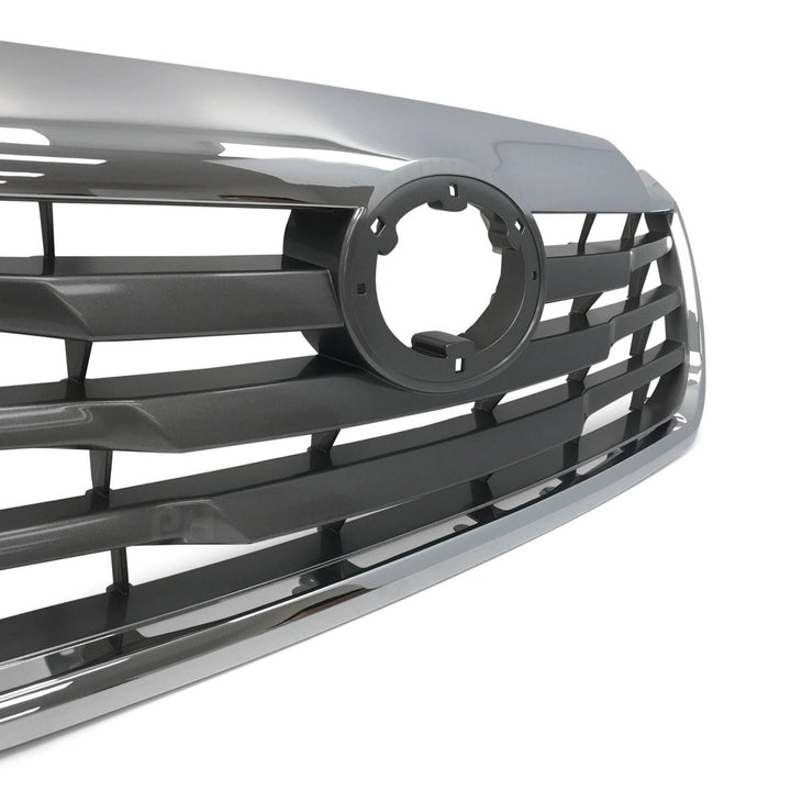 Grill Chrome & Grey Fits Toyota Hilux N70 SR5 2011 - 2015