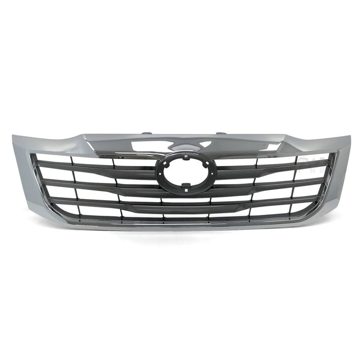 Grill Chrome & Grey Fits Toyota Hilux N70 SR5 2011 - 2015