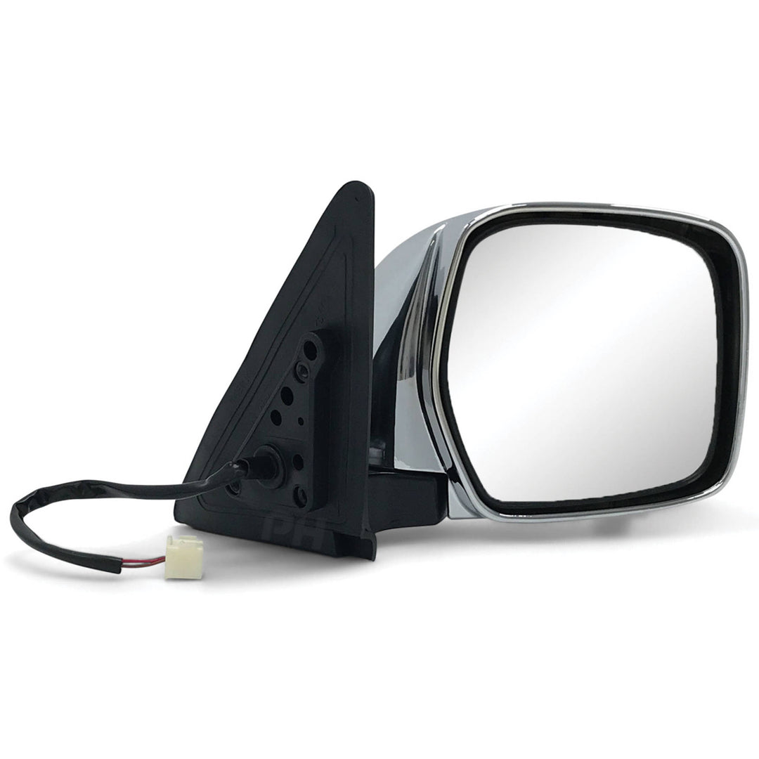 Door Mirrors PAIR Chrome Electric Fits Toyota Landcruiser 100 Series 1998 - 2007