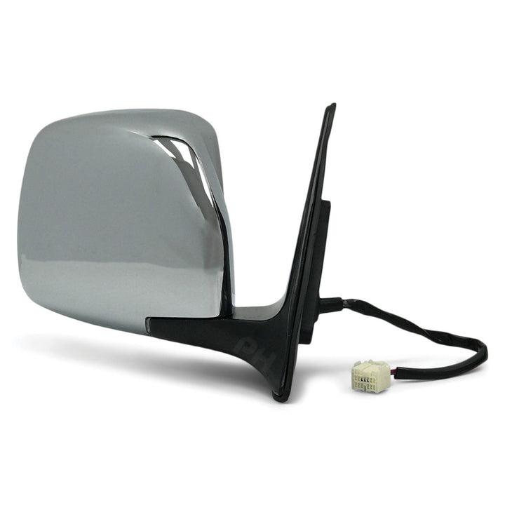 Door Mirrors PAIR Chrome Electric Fits Toyota Landcruiser 100 Series 1998 - 2007