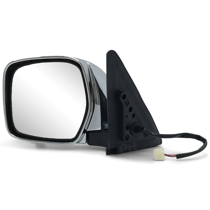 Door Mirrors PAIR Chrome Electric Fits Toyota Landcruiser 100 Series 1998 - 2007