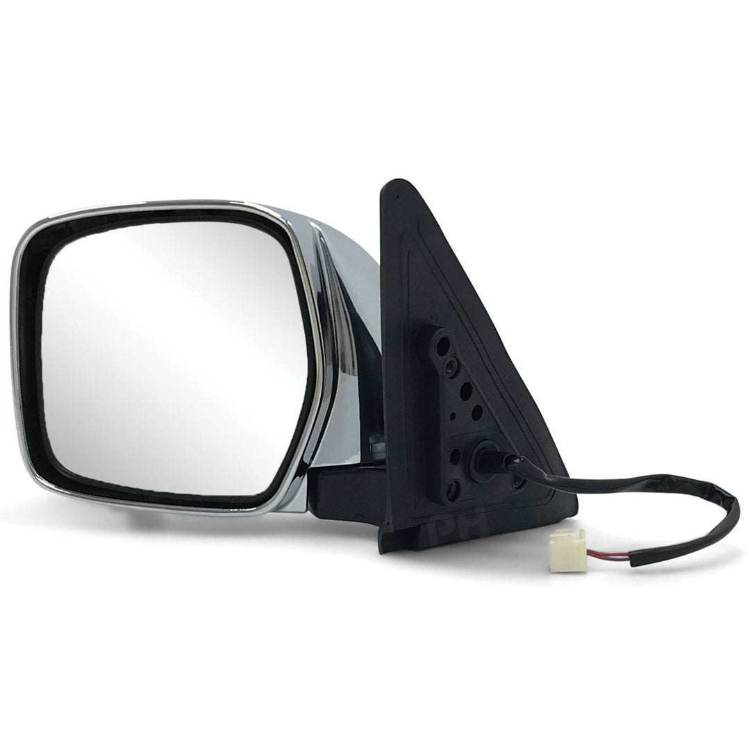 Door Mirrors PAIR Chrome Electric Fits Toyota Landcruiser 100 Series 1998 - 2007