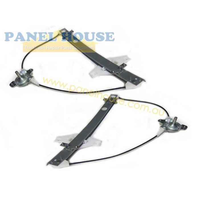 Window Regulators PAIR 2 Door Manual fits Hyundai Accent 00-05