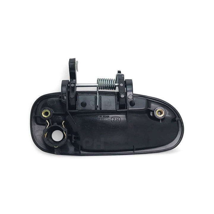 Outer Door Handles PAIR Front Black Fits Honda Civic EK 1995 - 2000