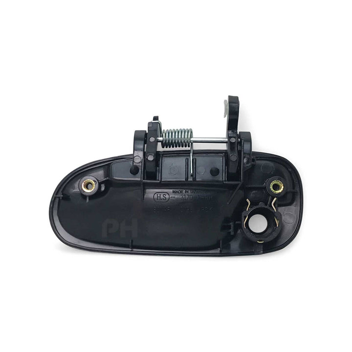 Outer Door Handles PAIR Front Black Fits Honda Civic EK 1995 - 2000