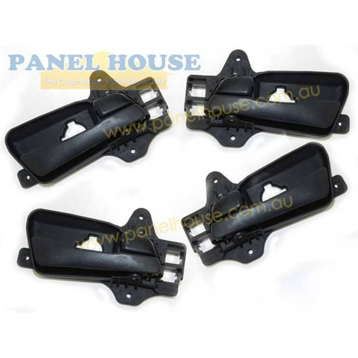 Interior Door Handle SET Black Fits Hyundai I30 2007 - 2011