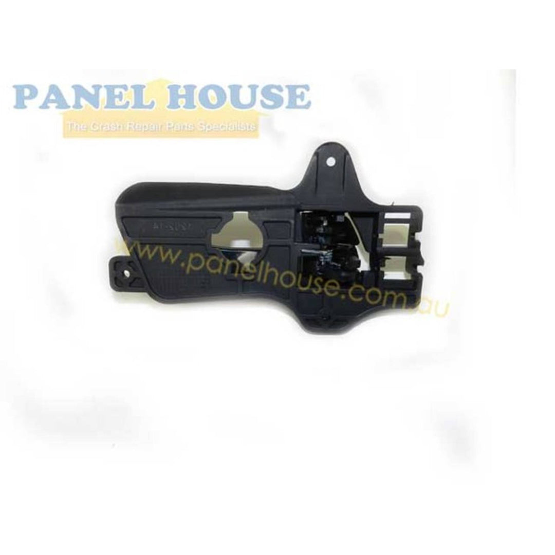 Interior Door Handle LEFT Rear Black Fits Hyundai I30 2007 - 2011