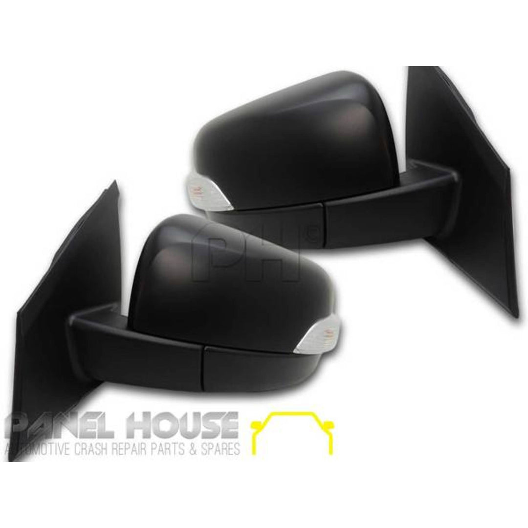 Door Mirrors PAIR with Indicator Light fits Mazda BT-50 UR 15-19