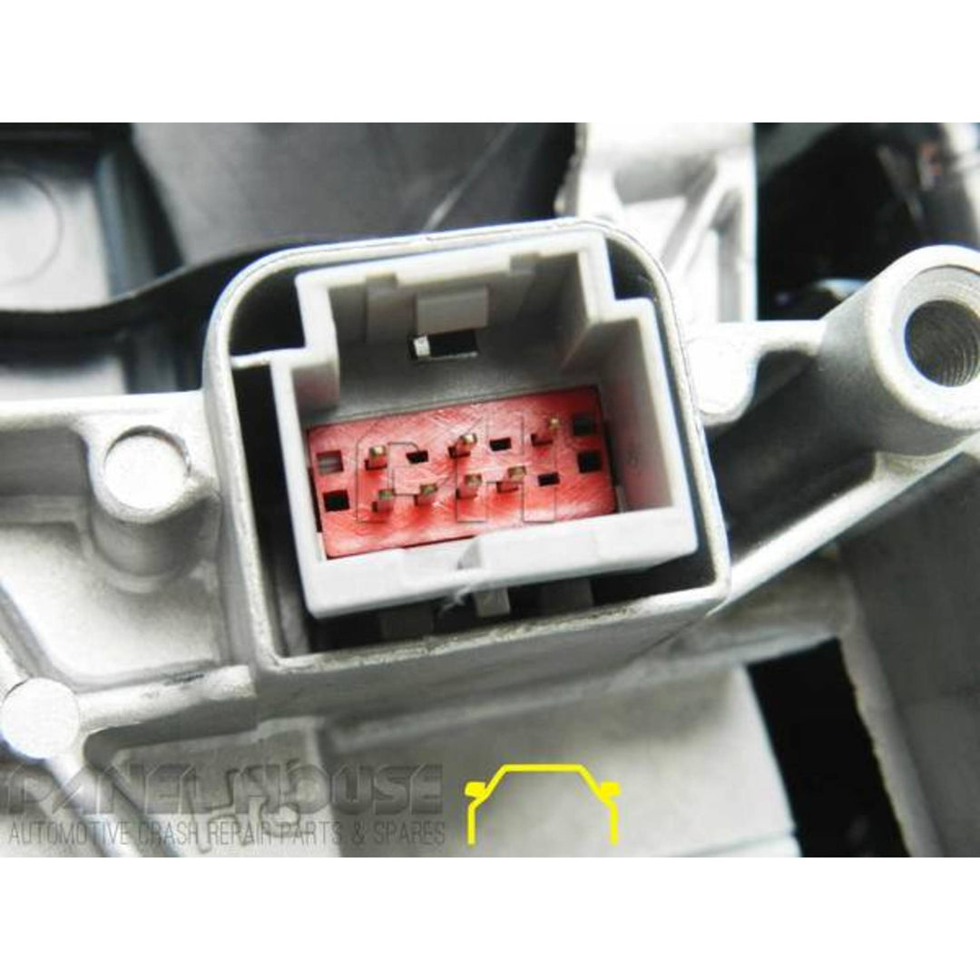 Door Mirror RIGHT with Indicator Light Chrome AUTOFOLD fits Mazda BT-50 UR 15-19