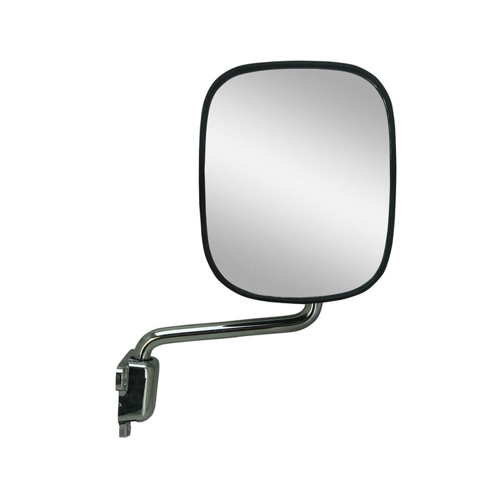 Door Mirror RIGHT Chrome & Black Fits Toyota Landcruiser 40 Series FJ45 HJ47 RH