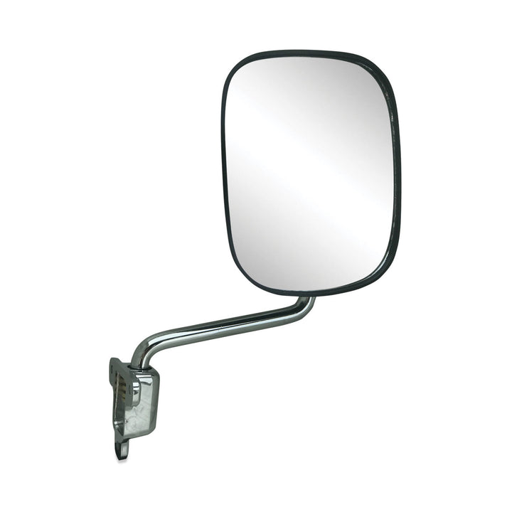 Door Mirror RIGHT Chrome & Black Fits Toyota Landcruiser 40 Series FJ45 HJ47 RH