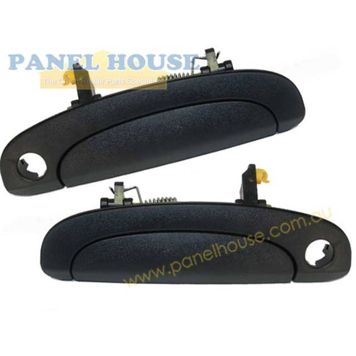 Door Handles PAIR Front Outer fits Hyundai Getz Hatchback 2002 - 2005