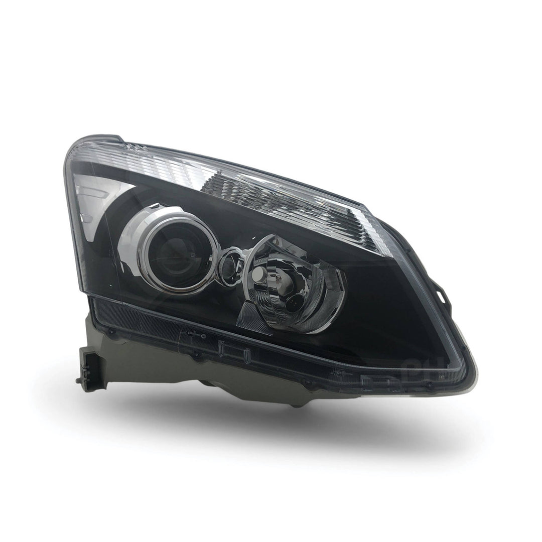 Headlights Black Projector PAIR Fits Isuzu DMAX Ute 2012 - 2016